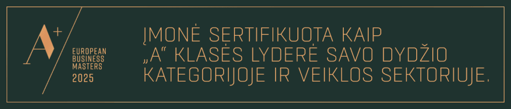 European Business Masters 2025 – A klasės lyderė