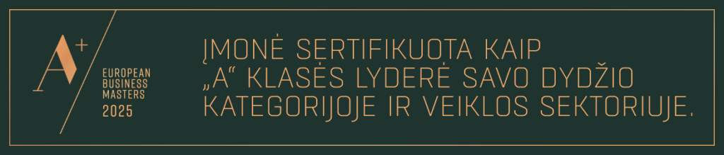 European Business Masters 2025 – A klasės lyderė